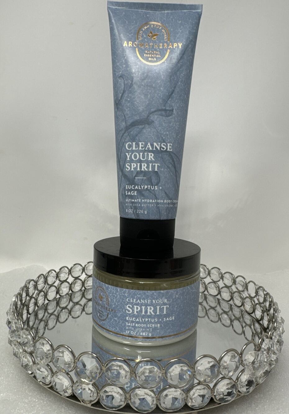 Bath & Body Works Aromatherapy Cleanse Your Spirit Eucalyptus Sage Set NWT